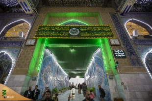 ​​​​​​​حرم حضرت اباالفضل العباس(ع) غرق در سرور و شادی شد+ تصاویر  8