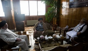 دیدار دو تن از علمای نروژ با نماینده ولی فقیه در امور حج و زیارت