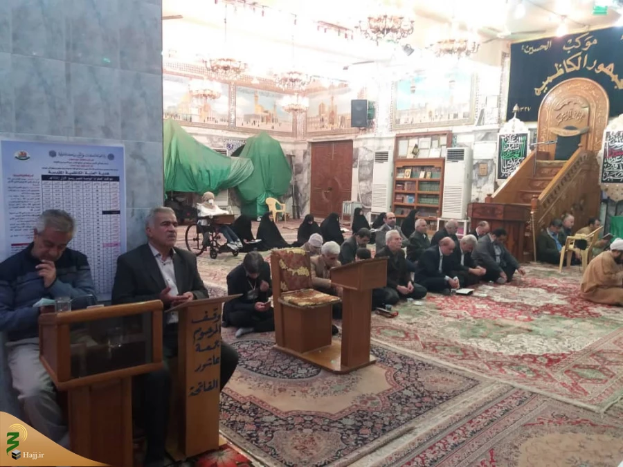 زمزمه عارفانه دعای روح بخش کمیل در عتبات عالیات 2