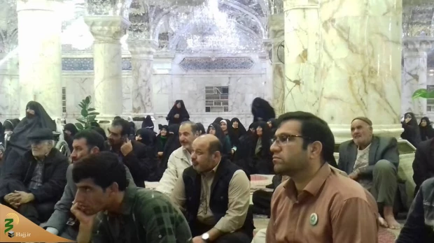زمزمه عارفانه دعای روح بخش کمیل در عتبات عالیات 5