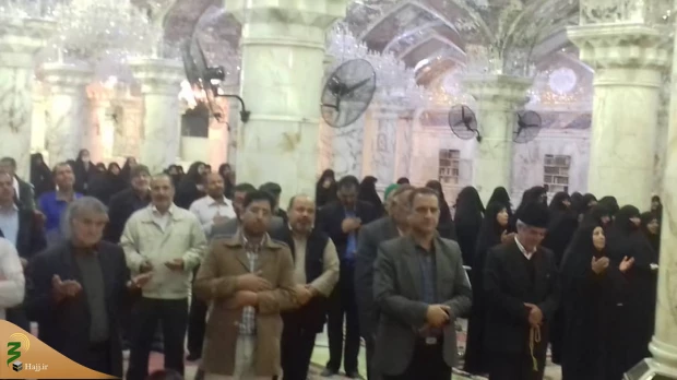 زمزمه عارفانه دعای روح بخش کمیل در عتبات عالیات 12