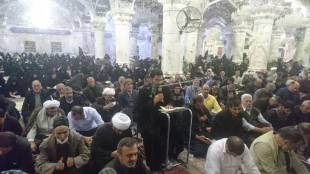 مسئول دفتر نمایندگی بعثه مقام معظم رهبری در نجف اشرف:

مغفرت الهی برای کسانی است که به درگاه الهی استغفار کنند  5