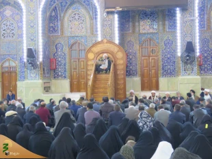فریاد یا زهرای زائرین حرم امام حسین(ع) را شور وحال عجیبی داد 3
