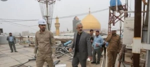 تجهیز سیستم خنک‌کننده صحن حضرت زهرا (س) آغاز شد