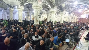طنین دعای کمیل علی بن ابی طالب(ع) درحرم مطهر ایشان 2