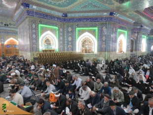 طنین نوای روحبخش دعای کمیل در خیمه گاه حسینی 6