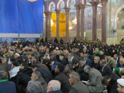 خطیب بعثه رهبری در حرم سیدالشهداء:

خدایا ما را دشمن شاد مکن 9