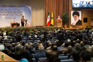مراسم تکریم و معارفه روسای قبلی و جدید سازمان حج و زیارت برگزار شد 14