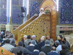 سخنران بعثه رهبری در کربلا:

عبادت باید انسان را به عبودیت و بندگی برساند 4