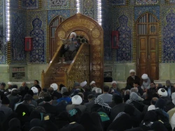 سخنران بعثه رهبری در کربلای معلا :

هرکس دلی را شاد کند خداوند دل او را شاد می کند 2