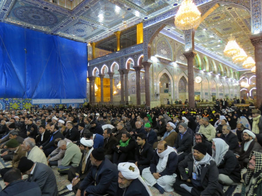 سخنران بعثه رهبری در کربلای معلا :

هرکس دلی را شاد کند خداوند دل او را شاد می کند 4