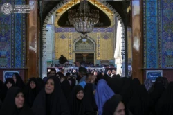 حرم حضرت امیرالمؤمنین(ع) خود را برای فاطمیه اول آماده می کند 4