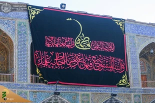 حرم حضرت امیرالمؤمنین(ع) خود را برای فاطمیه اول آماده می کند 6