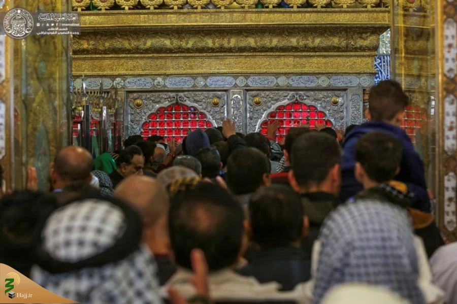 حرم حضرت امیرالمؤمنین(ع) خود را برای فاطمیه اول آماده می کند 14