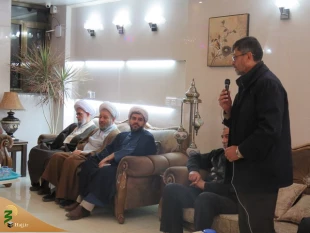 مسئول بعثه مقام معظم رهبری عراق در دیدار با  جانبازان : 
عزت و اقتدارما مدیون خون شهدا و ایثار جانبازان است. 5