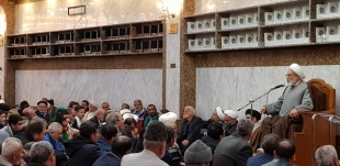 خطیب بعثه رهبری در کربلا: کریمه اهل بیت همانند خورشیدی در قم می درخشد. 7
