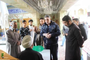 در ایام فاطمیه؛ 

آستان مقدس علوی ایستگاه تبلیغ و پاسخ به سؤالات شرعی برپا کرد 9