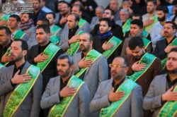 مراسم عزاداری فاطمیه اول در حرم امیرالمؤمنین (ع) برگزار شد+تصاویر  12
