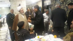 دیدار نماینده بعثه رهبری در کاظمین با کاروان جانبازان دفاع مقدس 5