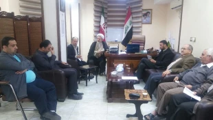 نماینده بعثه رهبری در کاظمین: خدمت به زائر اهل بیت علیهم السلام افتخاربزرگی است. 2