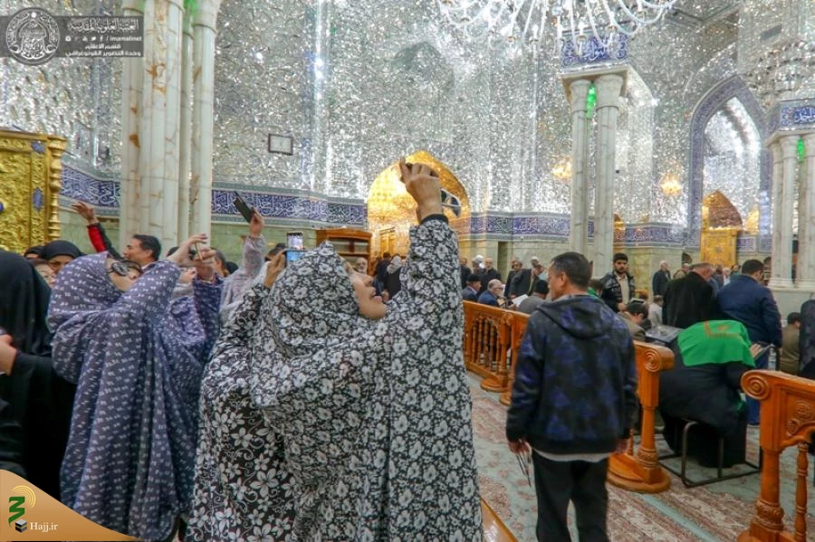 پژوهشگران کاتولیک به زیارت حرم امیرالمؤمنین(ع) مشرف شدند+تصاویر  2