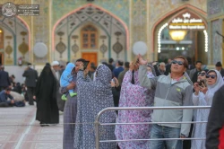 پژوهشگران کاتولیک به زیارت حرم امیرالمؤمنین(ع) مشرف شدند+تصاویر  4