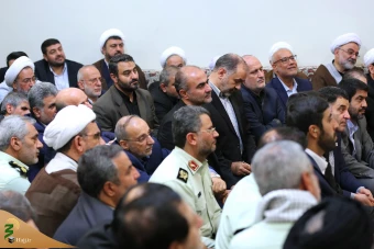دیدار مسئولان و دست‌اندرکاران حج 18