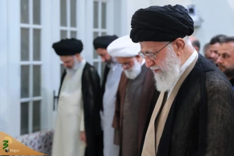 دیدار مسئولان و دست‌اندرکاران حج با رهبر معظم انقلاب اسلامی 3