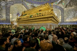 گرمای معنوی حرم امیرالمؤمنین(ع) در روزهای سرد زمستان +تصاویر 