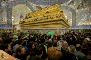گرمای معنوی حرم امیرالمؤمنین(ع) در روزهای سرد زمستان +تصاویر  2