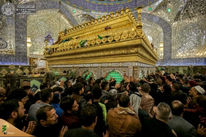 گرمای معنوی حرم امیرالمؤمنین(ع) در روزهای سرد زمستان +تصاویر  2