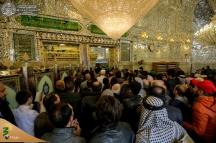 گرمای معنوی حرم امیرالمؤمنین(ع) در روزهای سرد زمستان +تصاویر  4