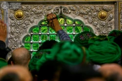 گرمای معنوی حرم امیرالمؤمنین(ع) در روزهای سرد زمستان +تصاویر  7