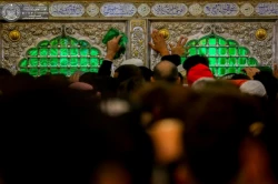 گرمای معنوی حرم امیرالمؤمنین(ع) در روزهای سرد زمستان +تصاویر  8
