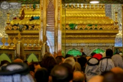 گرمای معنوی حرم امیرالمؤمنین(ع) در روزهای سرد زمستان +تصاویر  9