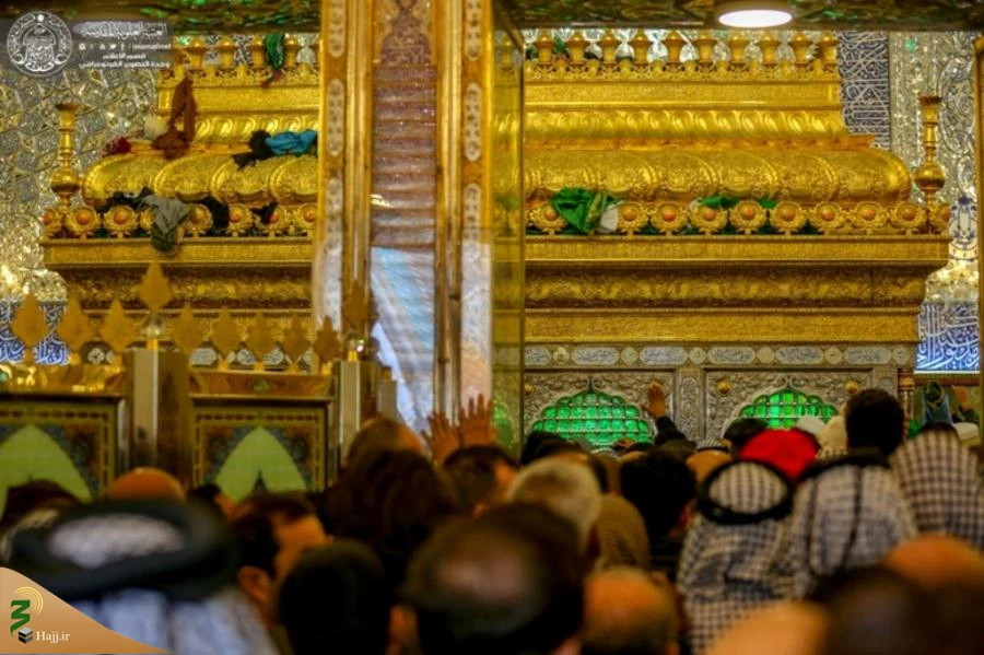 گرمای معنوی حرم امیرالمؤمنین(ع) در روزهای سرد زمستان +تصاویر  9