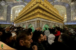 گرمای معنوی حرم امیرالمؤمنین(ع) در روزهای سرد زمستان +تصاویر  10
