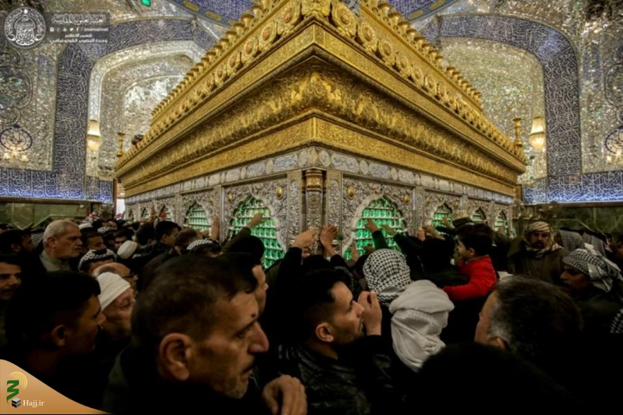 گرمای معنوی حرم امیرالمؤمنین(ع) در روزهای سرد زمستان +تصاویر  10