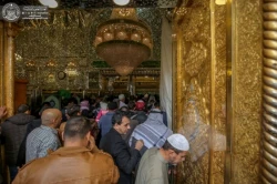 گرمای معنوی حرم امیرالمؤمنین(ع) در روزهای سرد زمستان +تصاویر  13