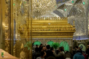 گرمای معنوی حرم امیرالمؤمنین(ع) در روزهای سرد زمستان +تصاویر  14