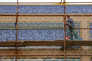 یکی از طبقات صحن حضرت زهرا (س) حرم علوی تکمیل شد+ تصاویر 11