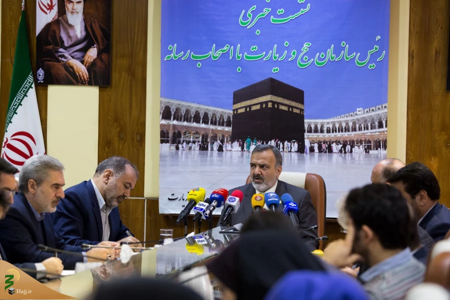 نشست خبری رییس سازمان حج و زیارت 3