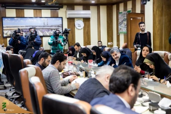نشست خبری رییس سازمان حج و زیارت 7