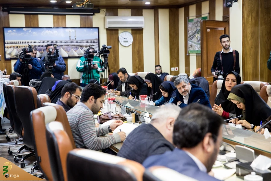 نشست خبری رییس سازمان حج و زیارت 7