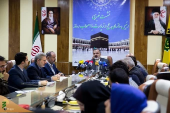 نشست خبری رییس سازمان حج و زیارت 11