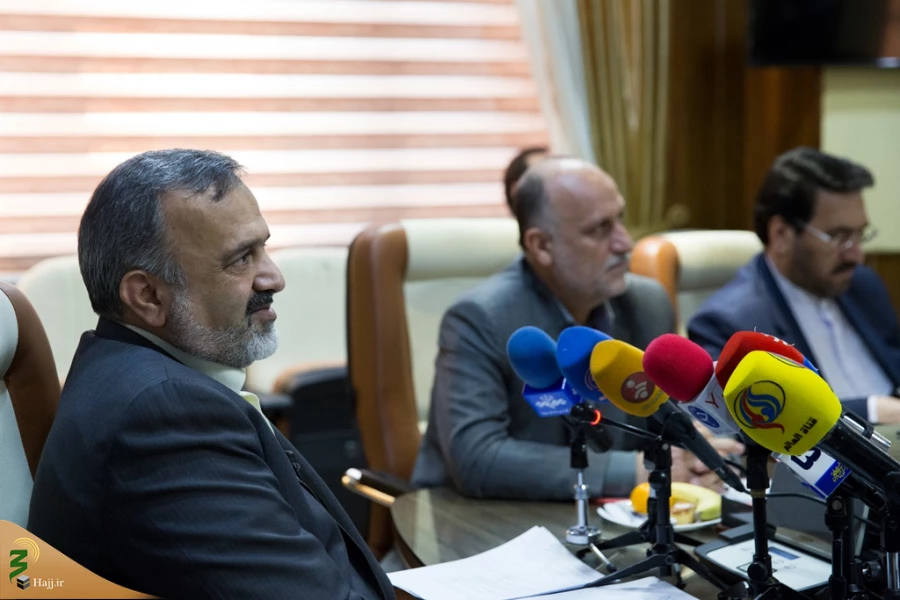 نشست خبری رییس سازمان حج و زیارت 12