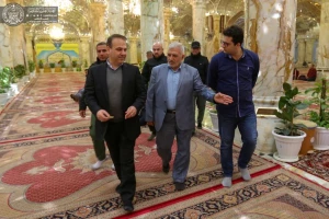 سفیر لبنان به حرم امیرالمؤمنین(ع) مشرف شد 