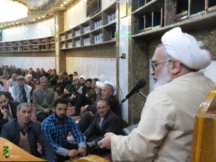 مراسم ارتحال آیت‎الله هاشمی‌شاهرودی کربلای معلا برگزار شد. 7
