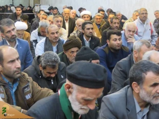 مراسم ارتحال آیت‎الله هاشمی‌شاهرودی کربلای معلا برگزار شد. 8