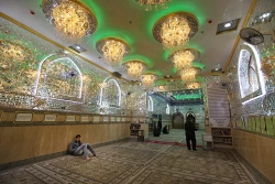 تصاویری زیبا از مقام امام زمان (عج) در کربلای امام حسین (ع)  4